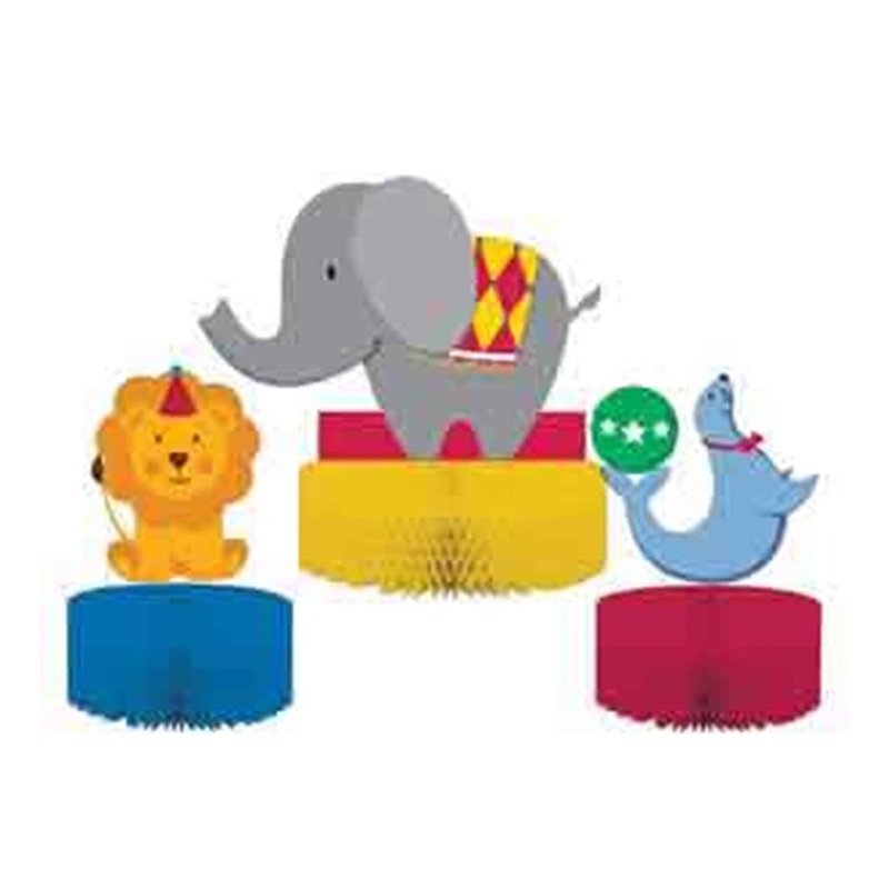 Circus Time Centerpiece 3ct