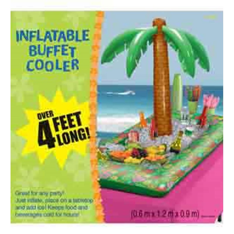 Inflatable Palm Tree Buffet Cooler 1ct