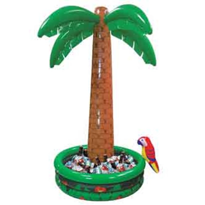 Jumbo Palm Tree Inflatable Cooler 1ct