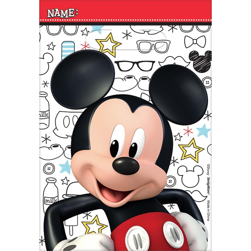 Mickey On The Go Lootbag 8ct