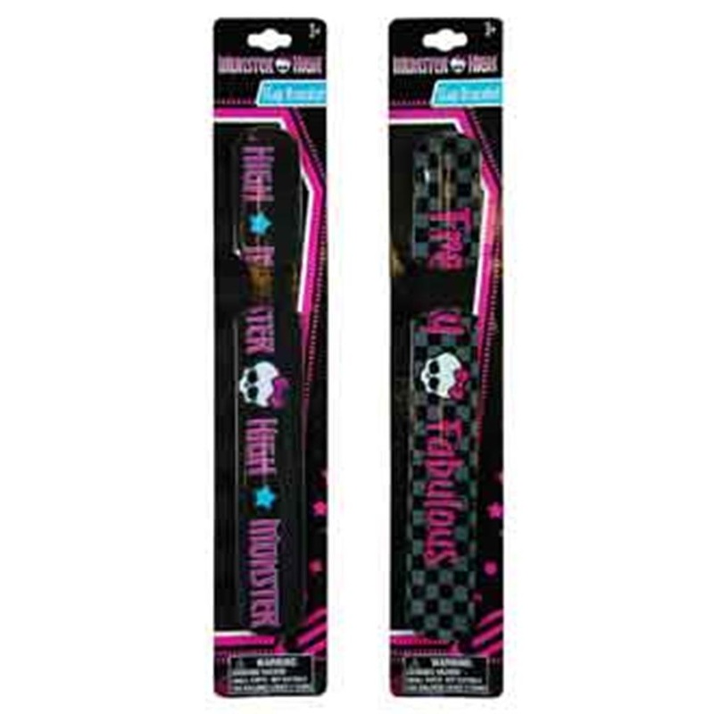 Monster High Slap Bracelets 2 Asstd