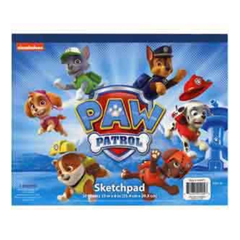 Paw Patrol Sketch Book 10x8