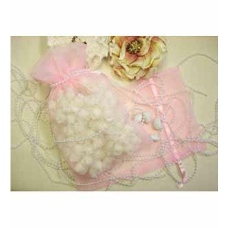 Sheer Bag 6x9in-Pink