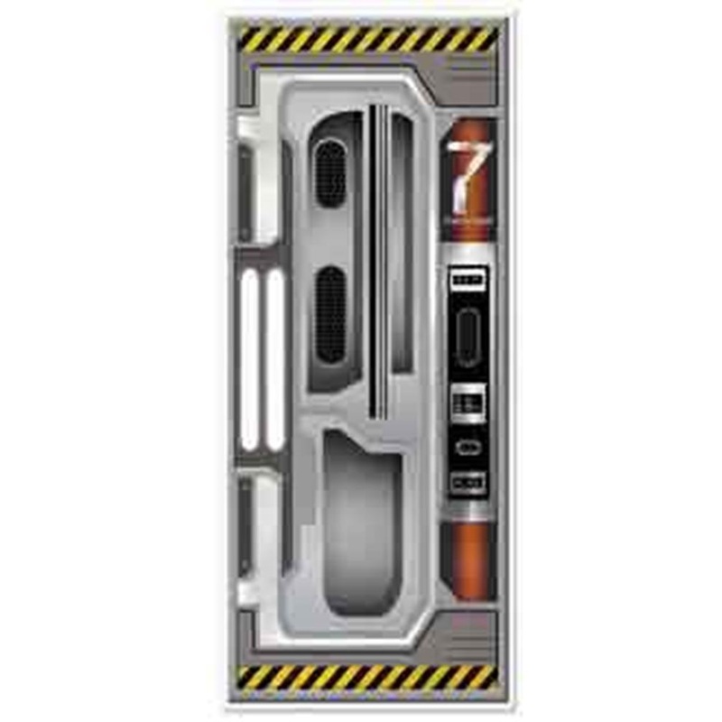 Space Spaceship Door Cover