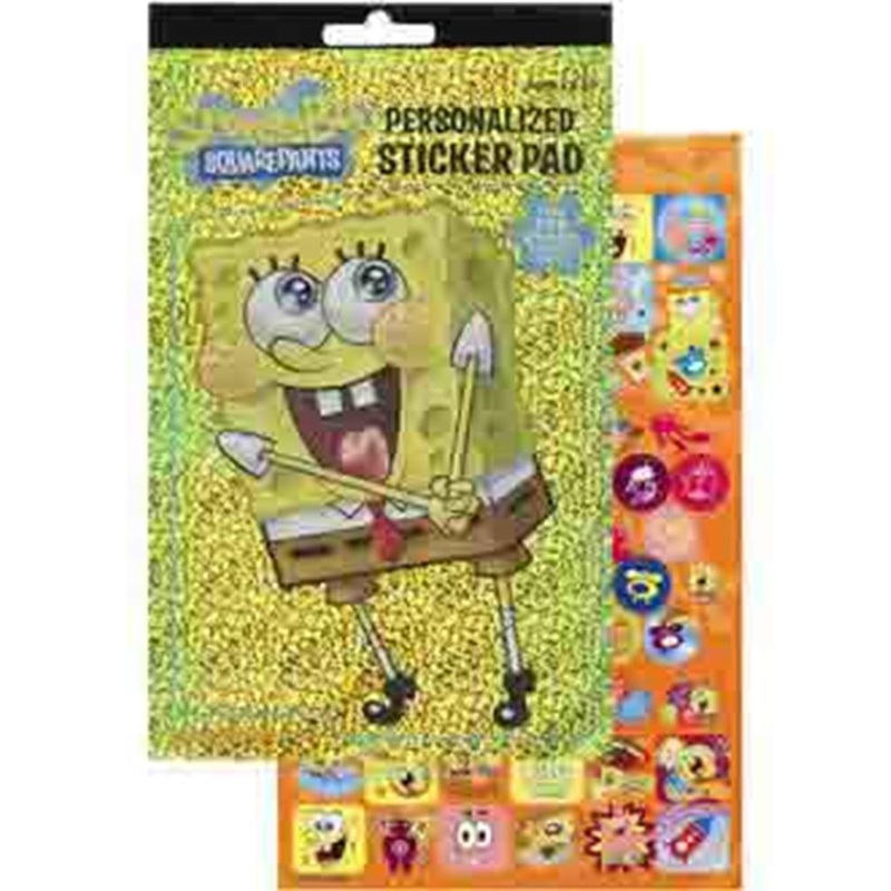 Sponge Bob Sticker Pad 270 Stickers