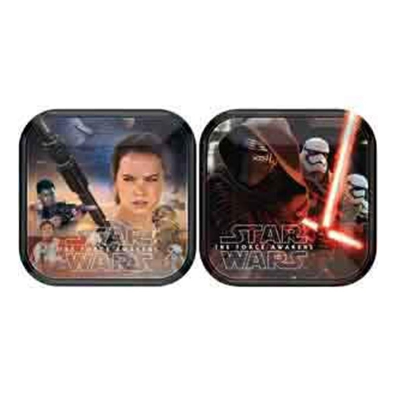 Star Wars the Force Awakens Plate (S) 8c