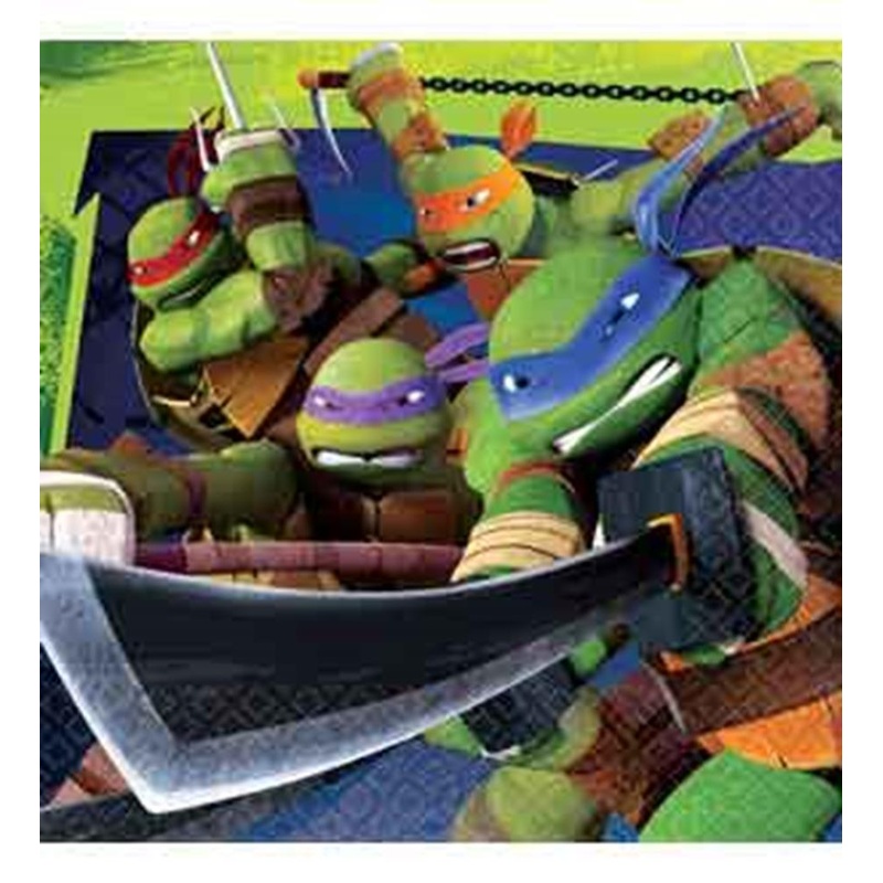 TMNT Teenage Mutant Ninja Napkin (L) 16c