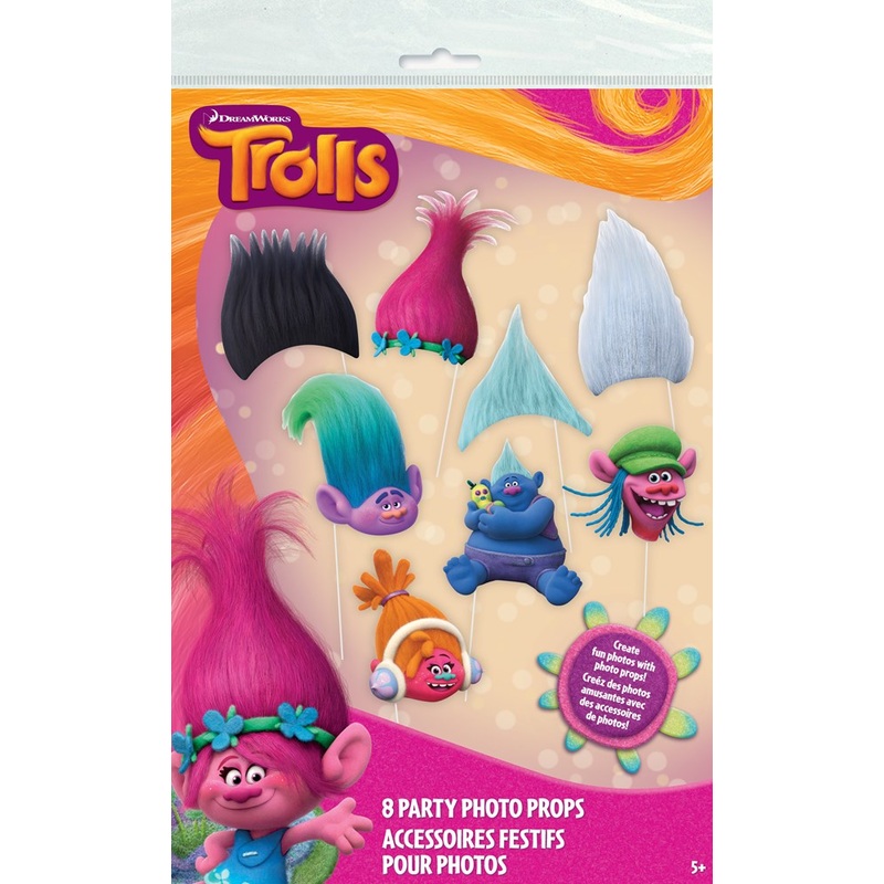 Trolls Photo Prop 8ct