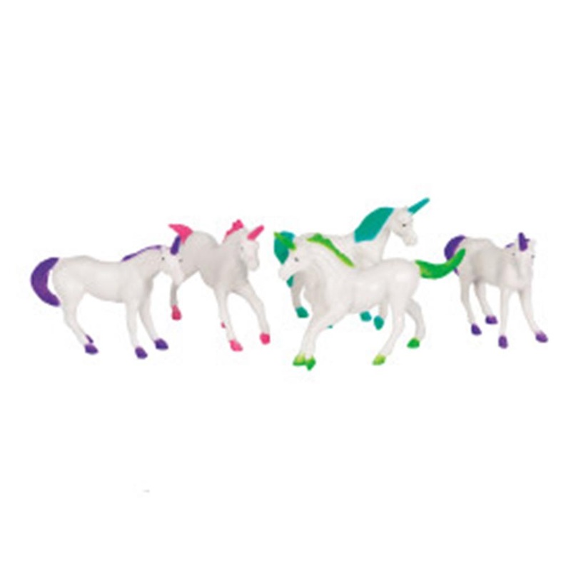 Unicorn Plastic Figurines 8ct