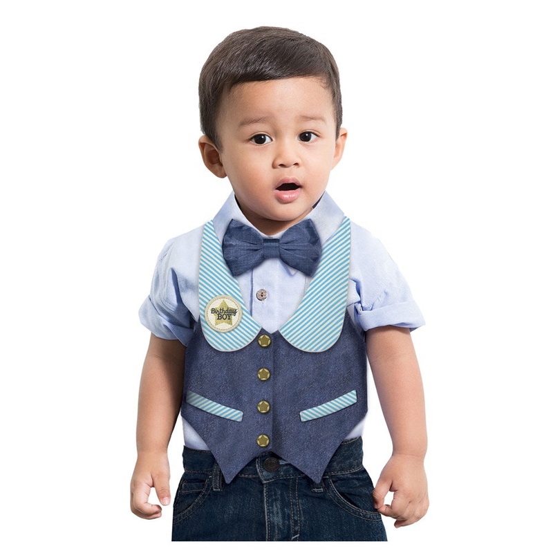 Vest and Bow Tie Young Birthday 2ct