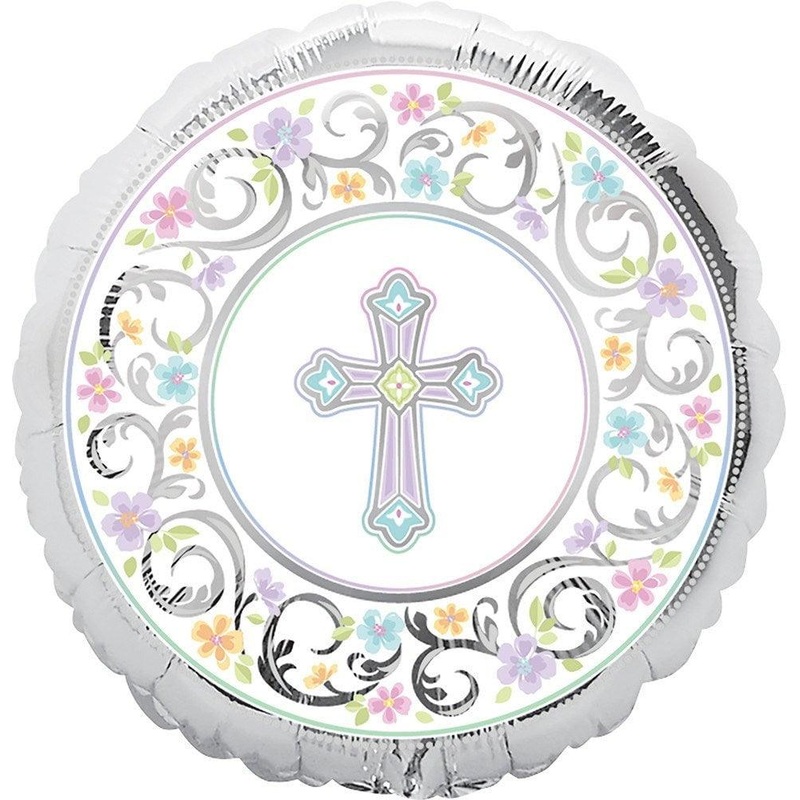 18in Blessed Day Foil Balloon