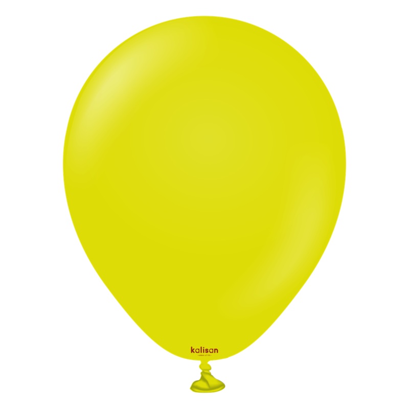5 inch Kalisan Standard Lime Green 100ct