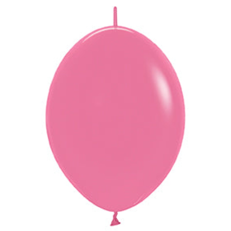 6 inch Sempertex Deluxe Rose Link-O-Loon Latex Balloons 50ct