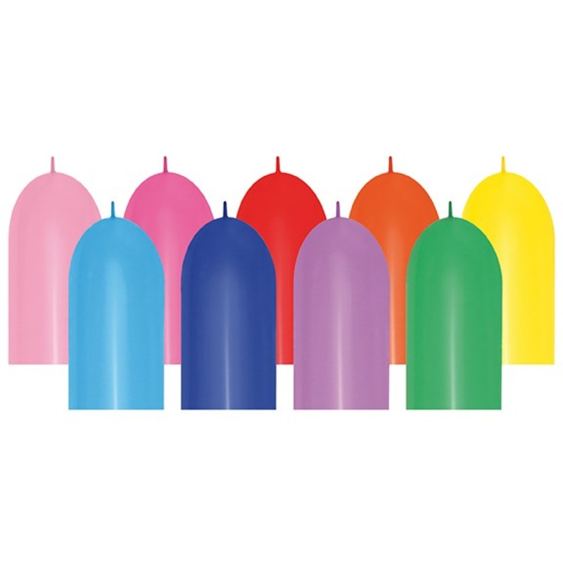 660 LINK-O-LOON Sempertex Fashion Assortment Latex Balloons 50ct