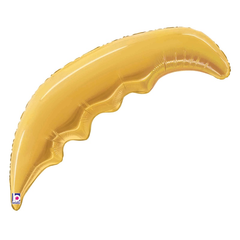 Betallic Palm Frond Gold 33 inch Foil Shape Packaged 1ct