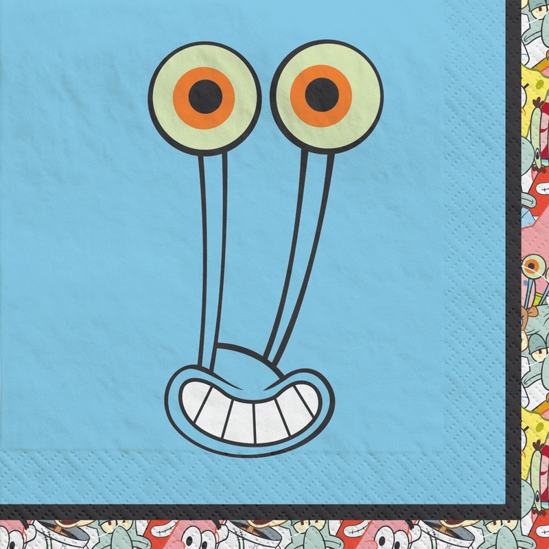 Sponge Bob Bev Napkin 16ct