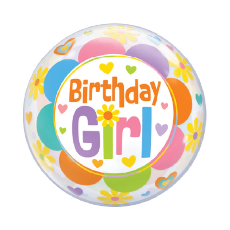 Takara Kosan 22 inch Birthday Girl Flowers 1ct