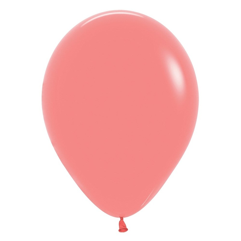 5 inch Sempertex Deluxe Tropical Coral Latex Balloons 100ct