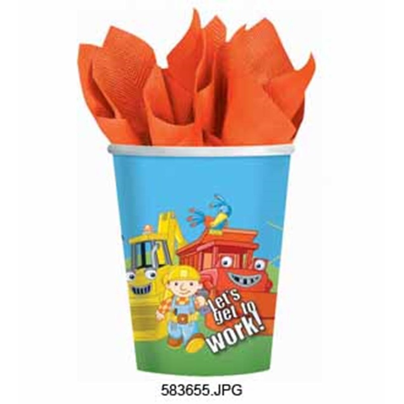 Bob the Builder Cup 9oz 8ct