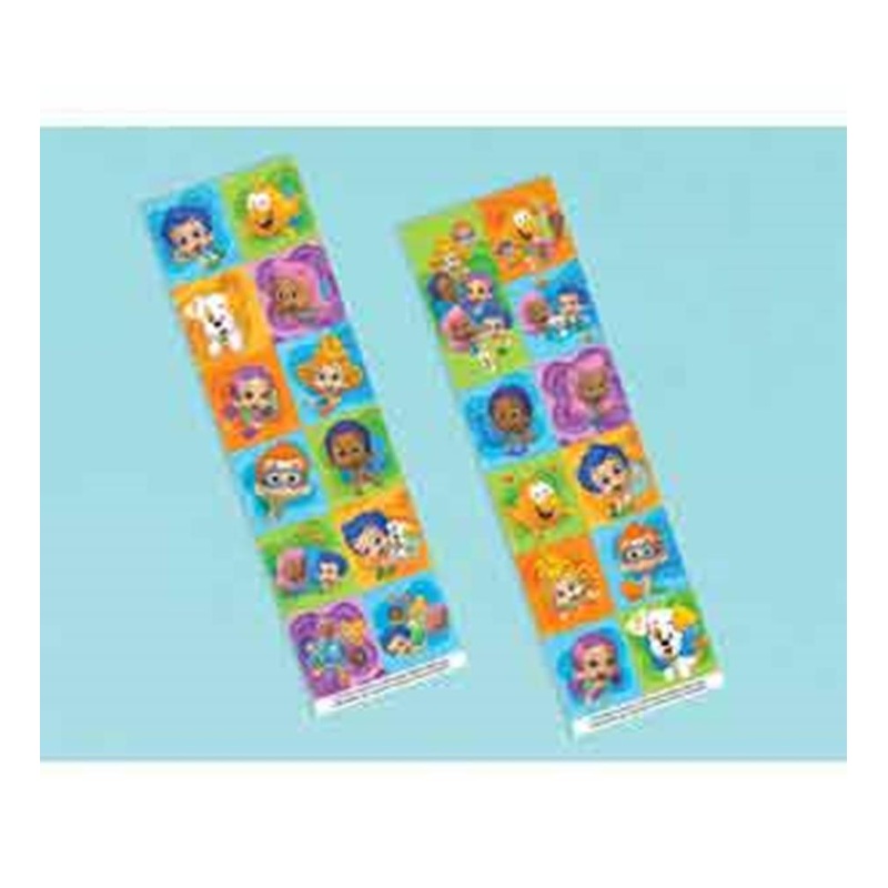Bubble Guppies Sticker Strips