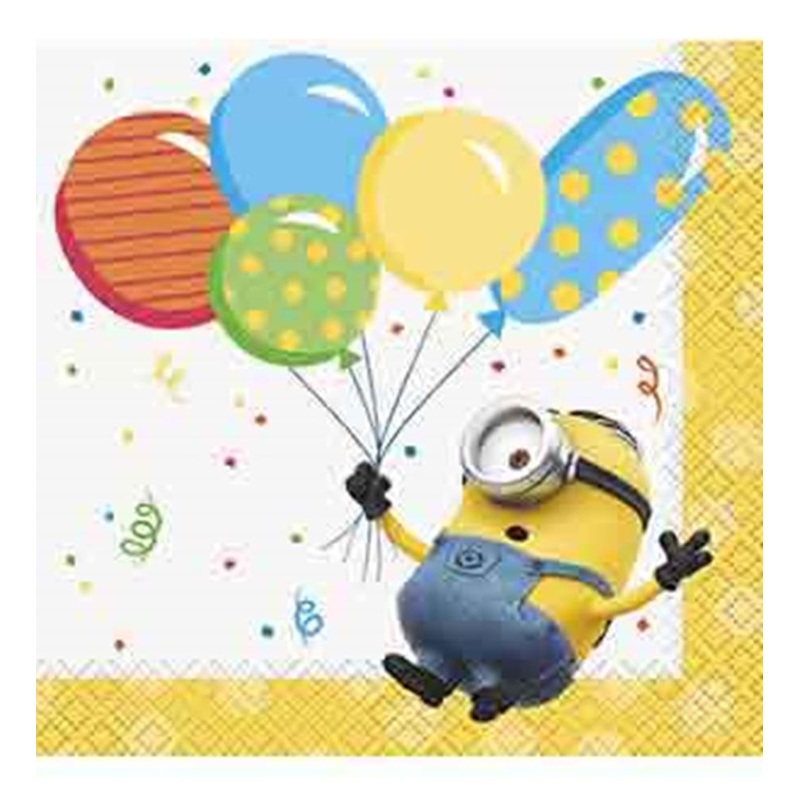 Despicable Me Napkin (S) 16ct