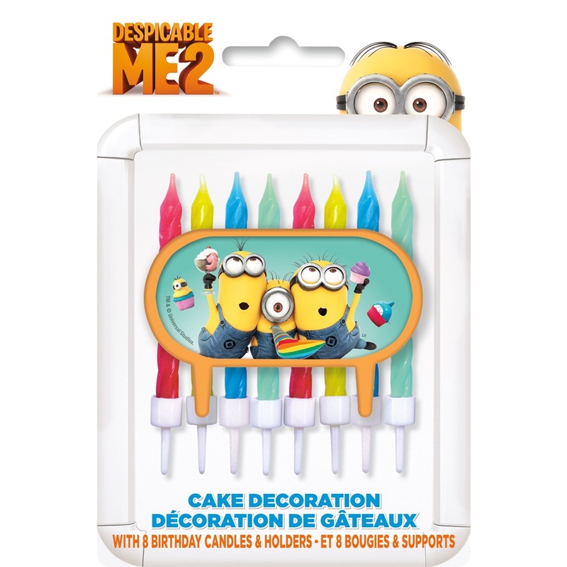 Despicble Me 2 Candle 8ct