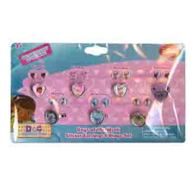 Doc Mcstuffins Days Of Week Earring and