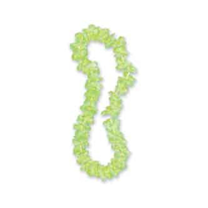 Flower Lei 40inLime Green