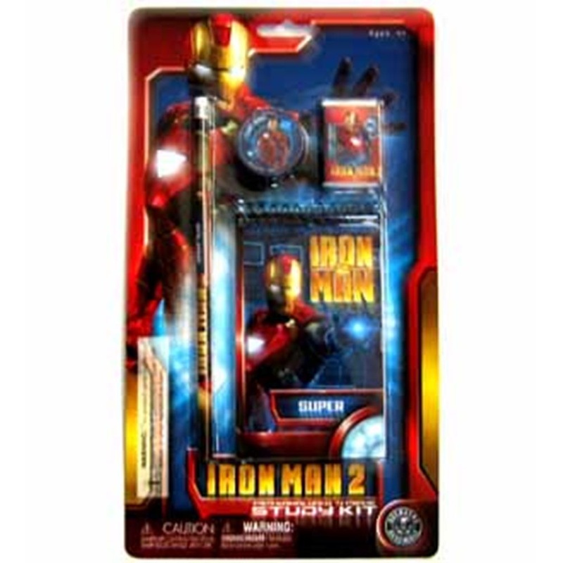 Iron Man 2 Study Kit 4ct