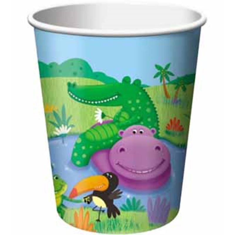 Jungle Buddies Cup 9oz 8ct