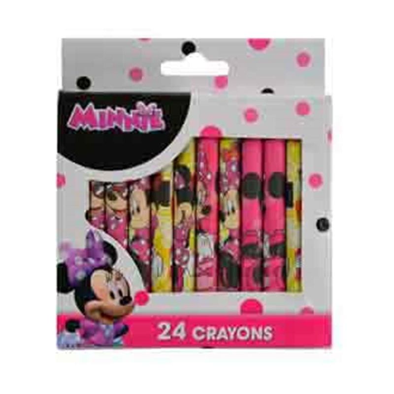 Minnie Crayons 24ct