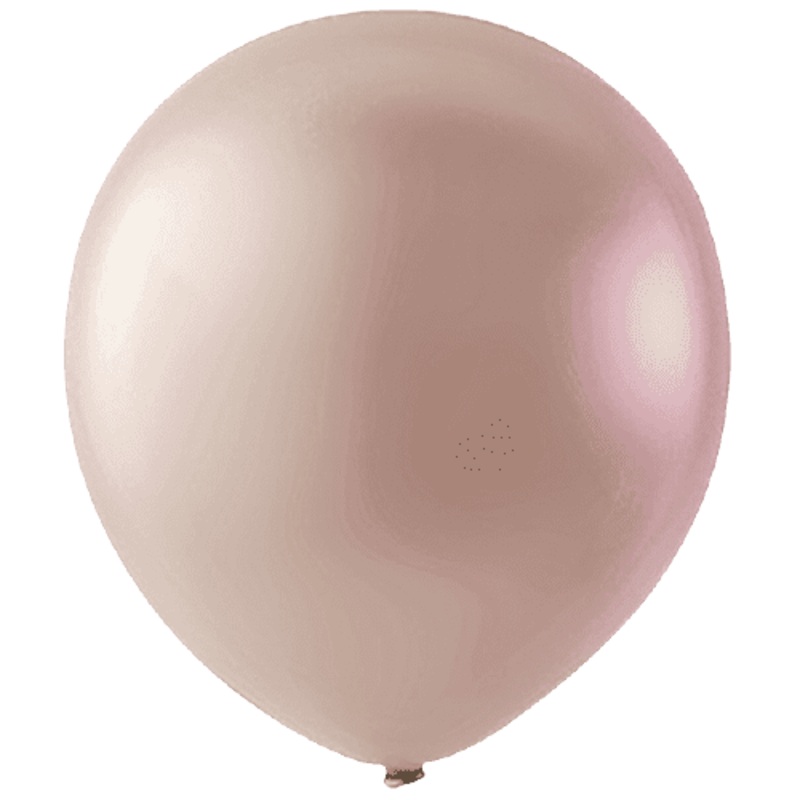 Payaso Latex Balloon 12in Rose Gold 100ct