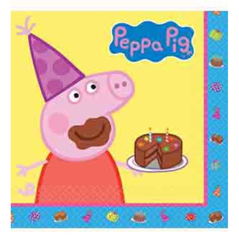 Peppa Pig Napkin (L) 16ct-out