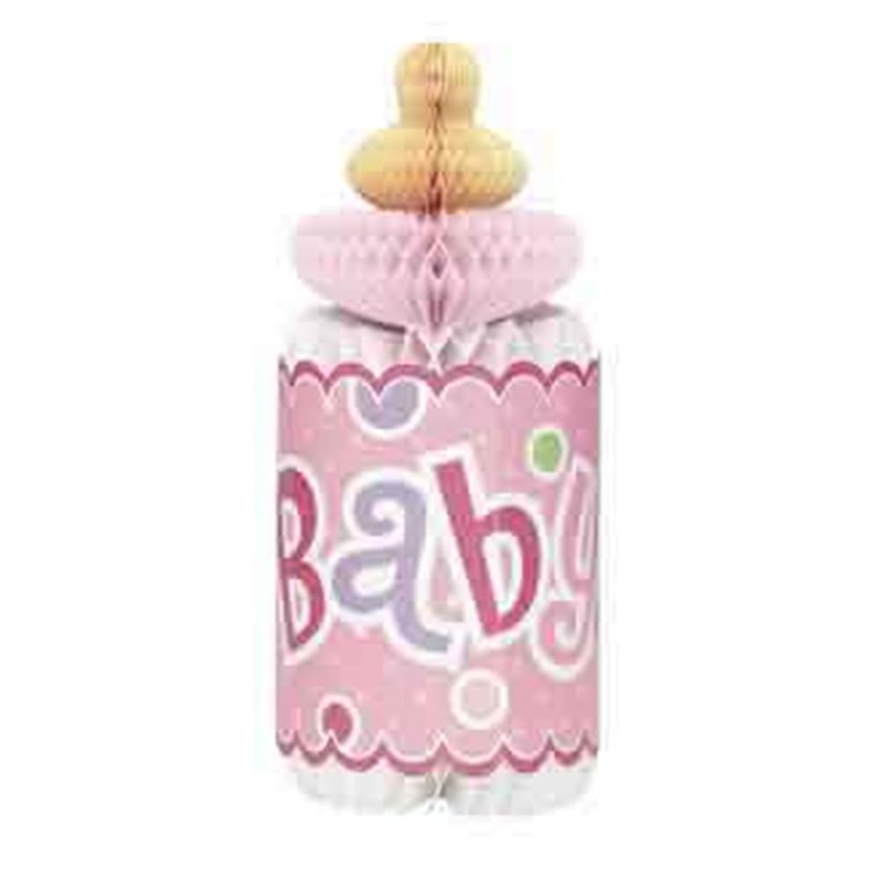 Pink Dot Bottle Honeycomb - 12 in