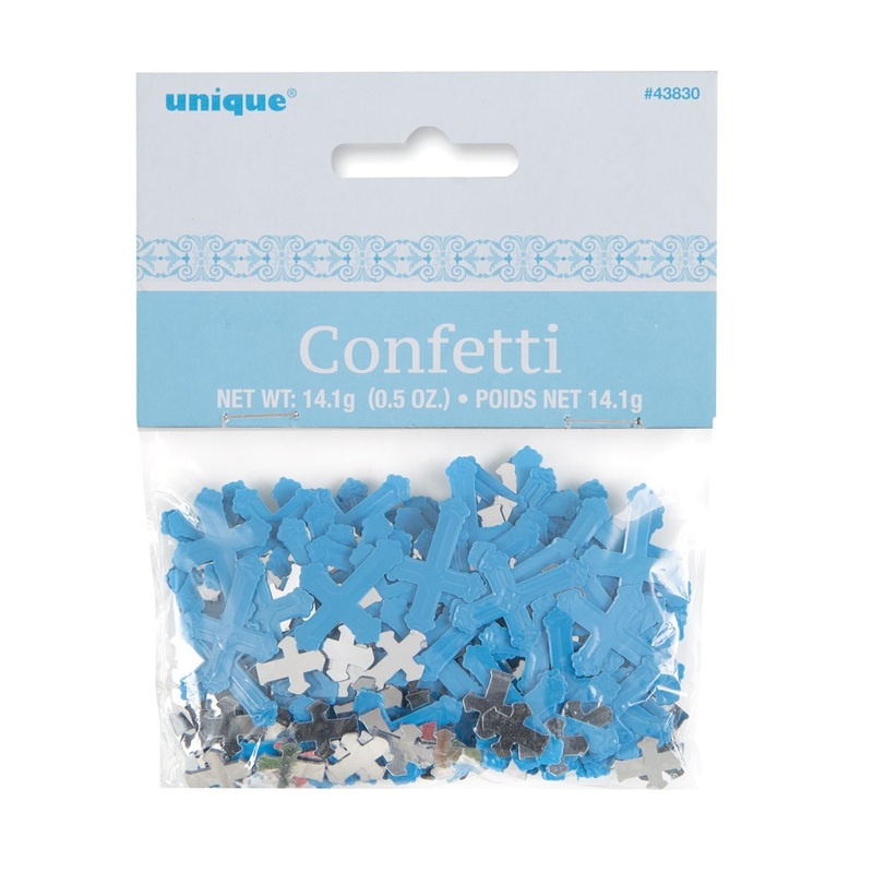 Rad Cross Confetti 0.5oz - Blue
