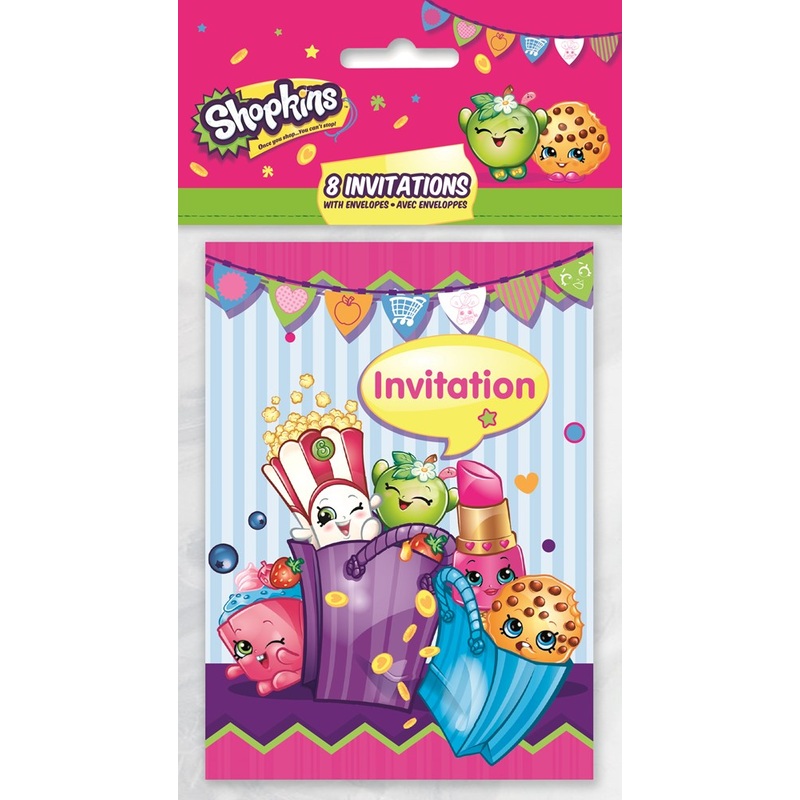 Shopikins Invitation 8ct