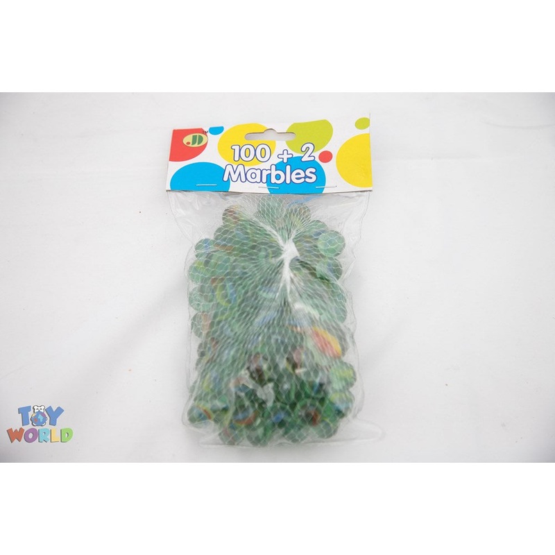 100+2 Marble w net in PVC bag with heade