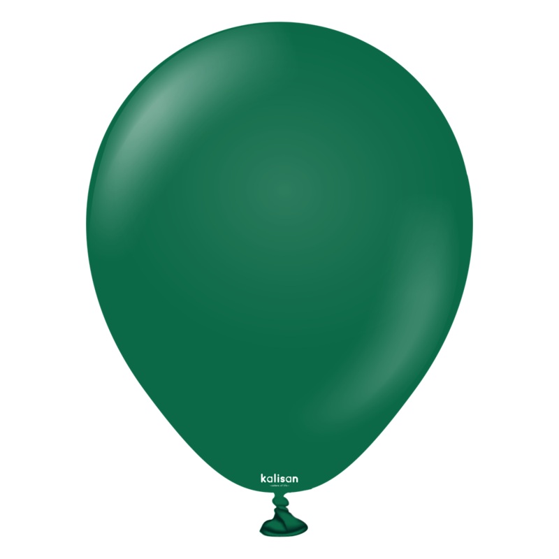 5 inch Kalisan Standard Dark Green 100ct