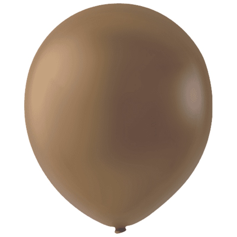 Payaso Latex Balloon 12in 100ct - Brown