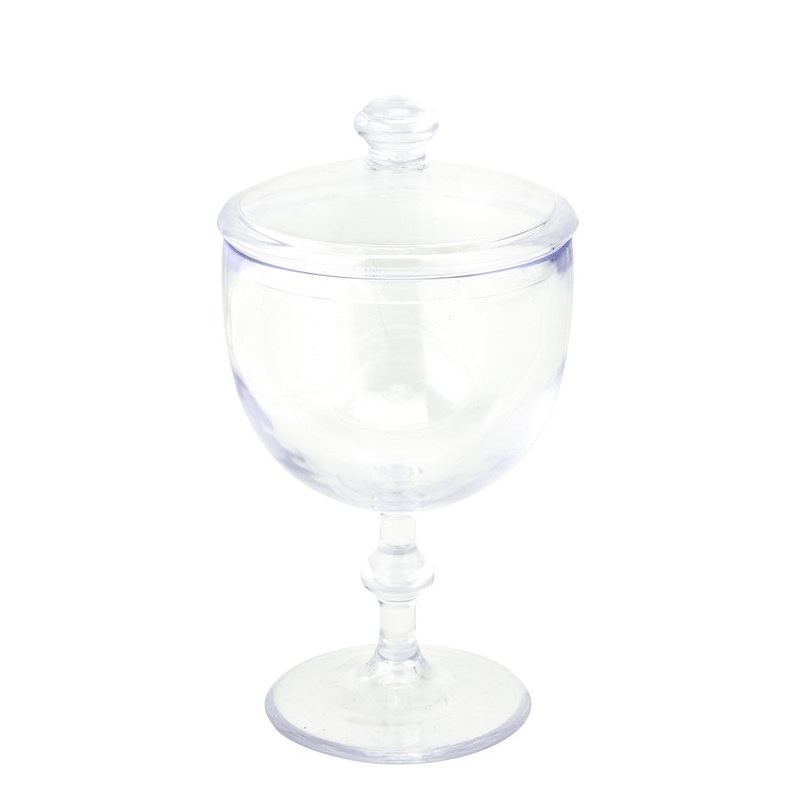 Plastic Candy Jar With Lid