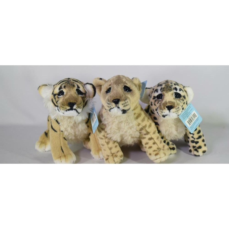 Tiger - Lion - Leopard Baby 12in