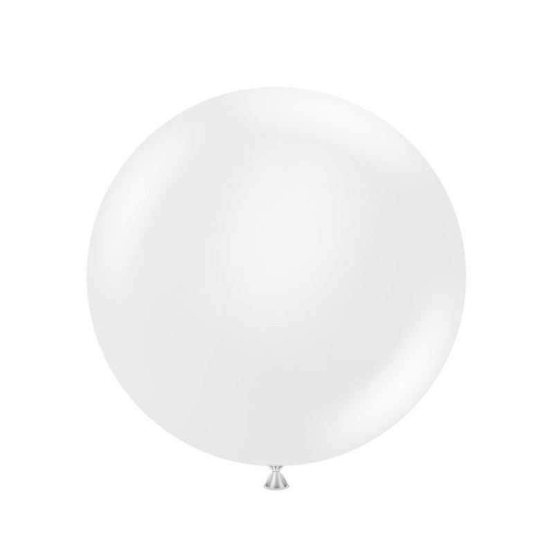 Tuftex Crystal Clear 17 inch Latex Balloons 25ct