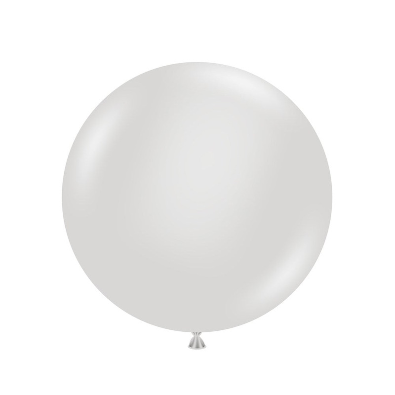 Tuftex Fog 17 inch Latex Balloons 25ct