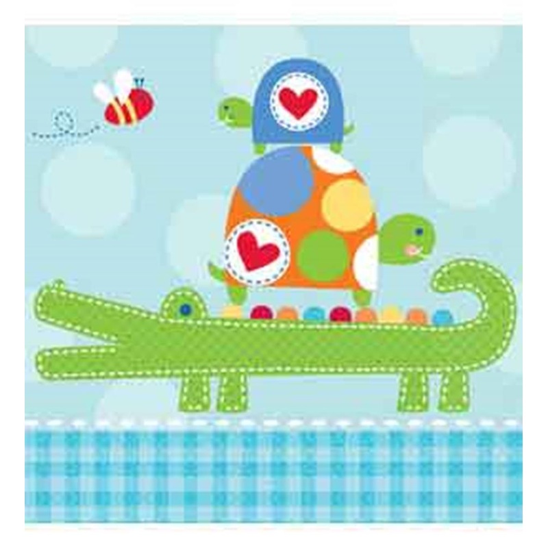Ahoy Baby Napkin (L) 16ct