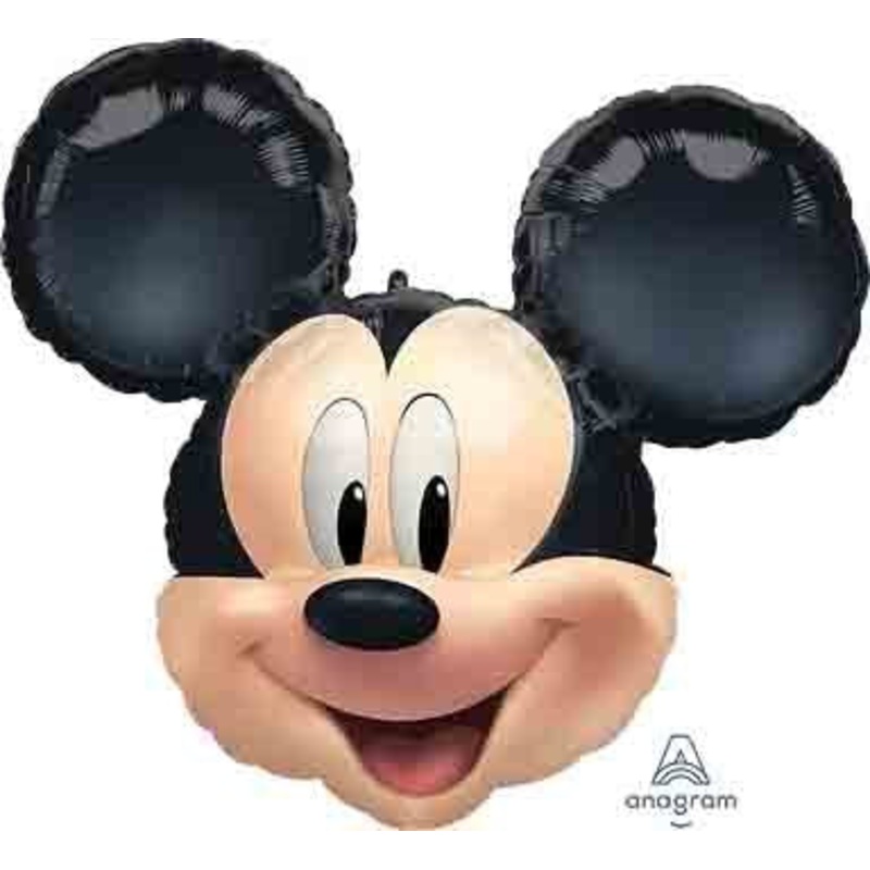 Anagram Mickey Mouse Forever 25 inch Head Foil Balloon 1ct