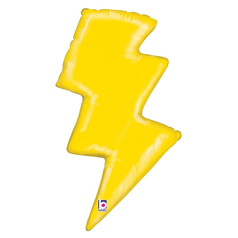 Betallic Lightning Bolt 31 inch Foil Shape 1ct