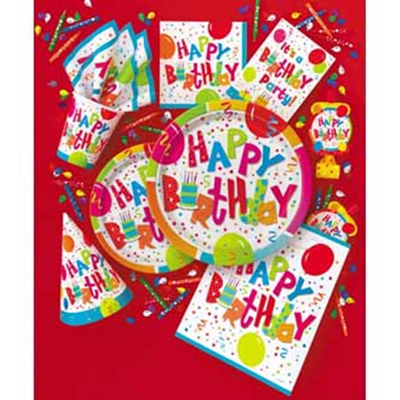 Birthday Jamboree Plate 7in 8ct