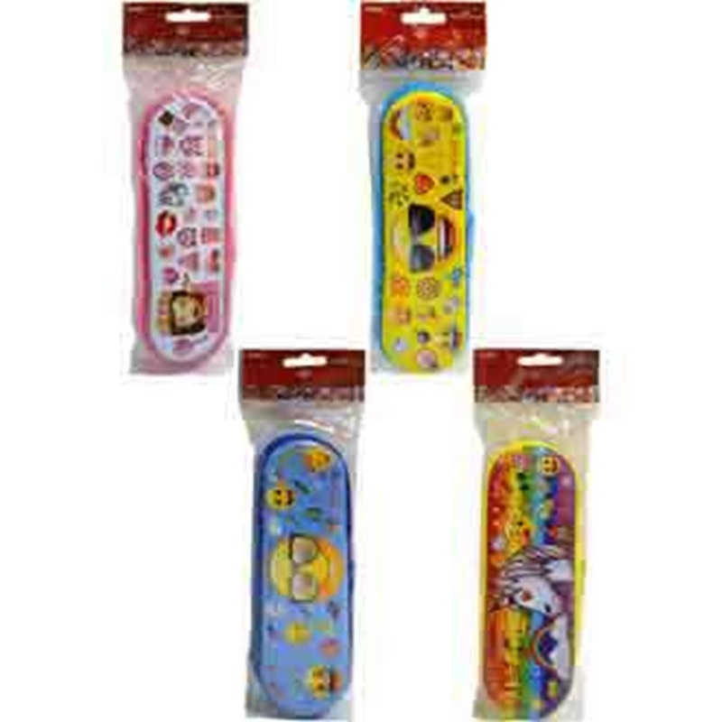Emoji Tin Pencil Case 8.25x3.25x1.25