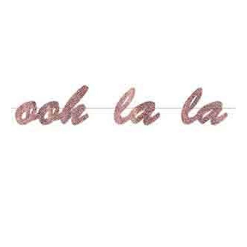 French Ooh La La Streamer