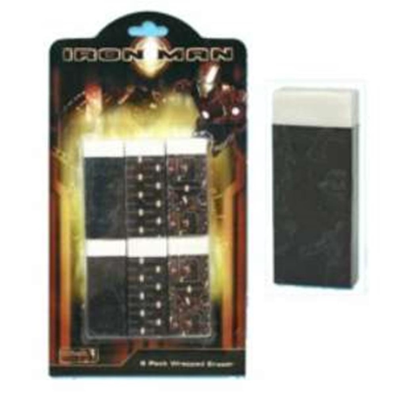 Iron Man Eraser 6ct
